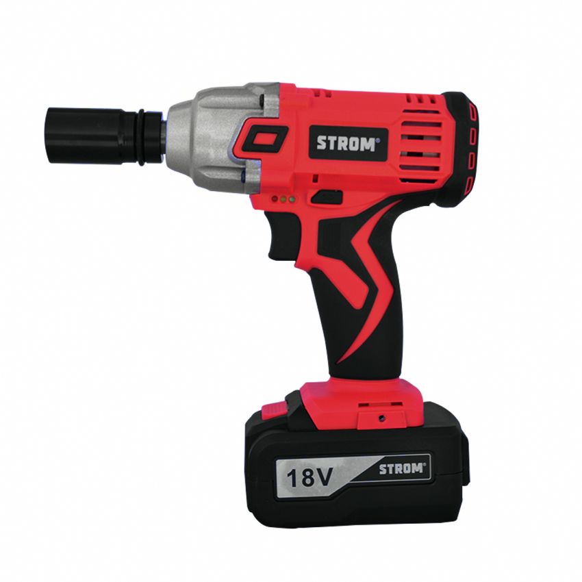 Chave de Impacto à Bateria de Lítio - Encaixe 1/2” – KTC 160502 - Strom