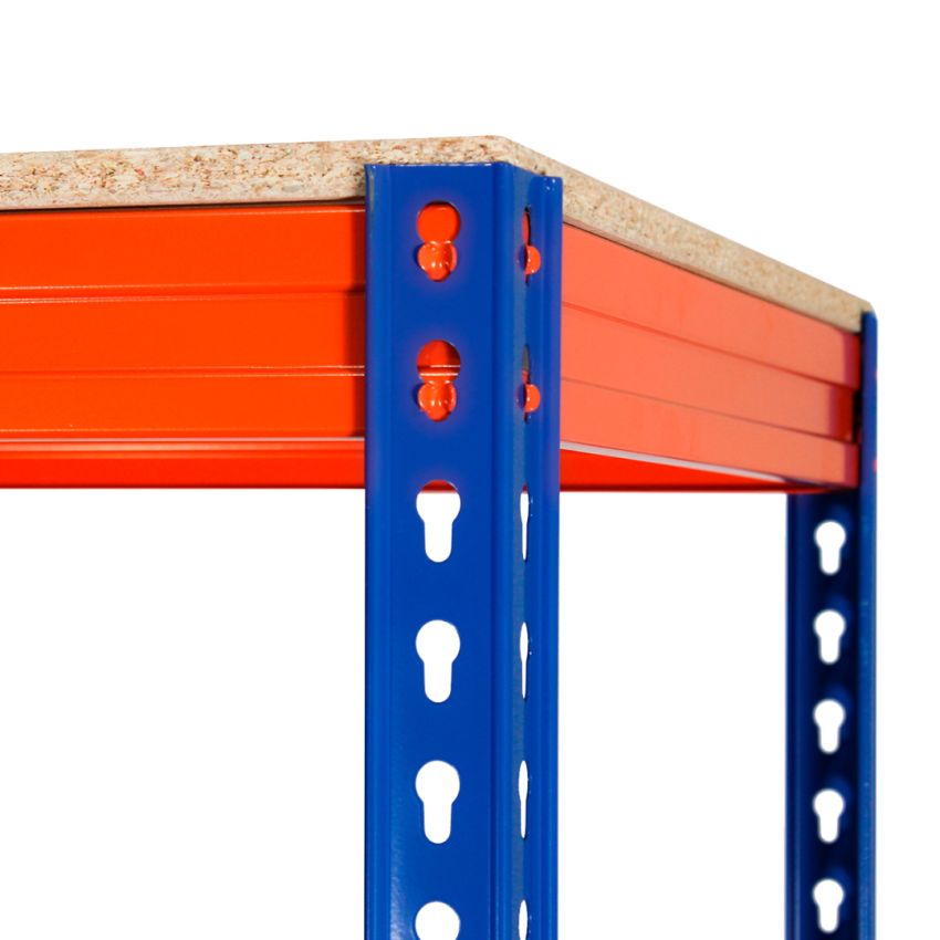 Estante em Aço Reforçado 1600 Kilos - 180x150x45 c/ 4 prateleiras - H15045