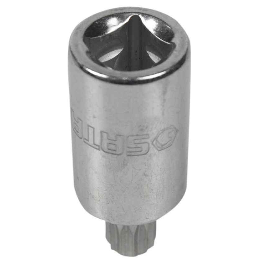 Soquete com Bit Multidentado M12 com Encaixe de 1/2 Pol - ST24805SC - Sata