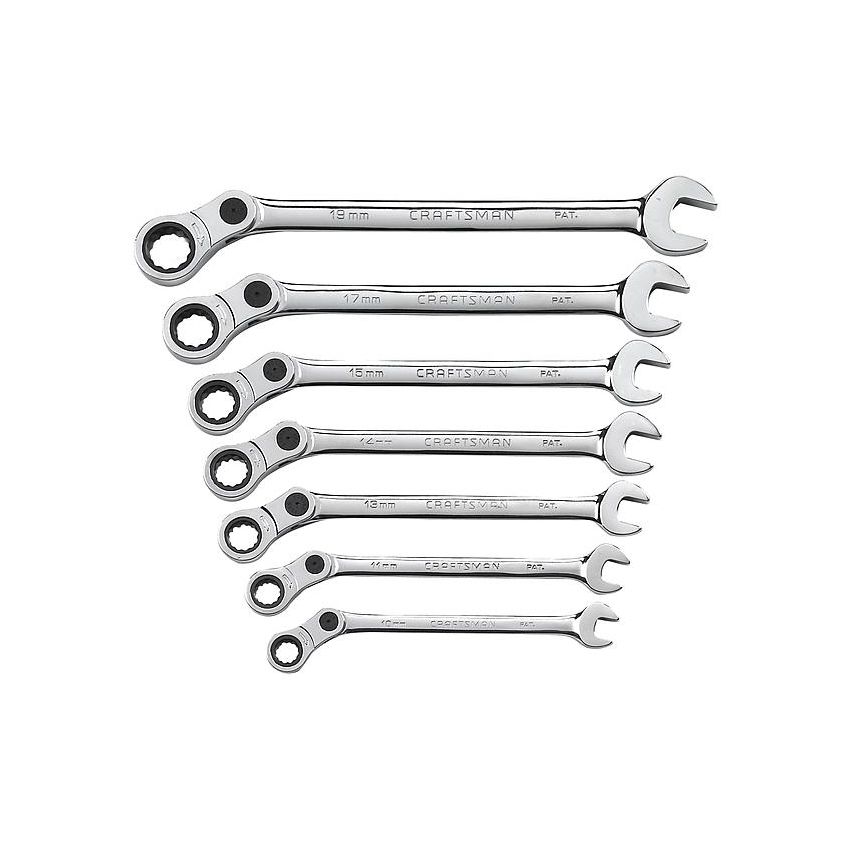 Conjunto Chave Combinada Articulada - 14636 - Craftsman