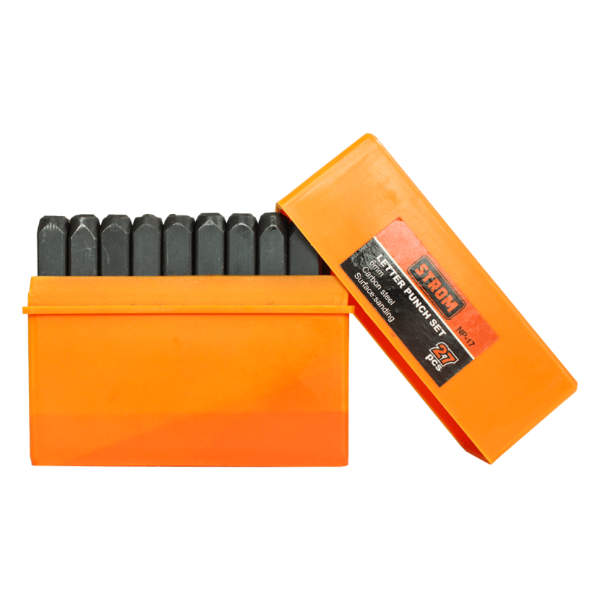 Jogo de Punção Marcador Alfabético 6mm - NP-17 - STROM