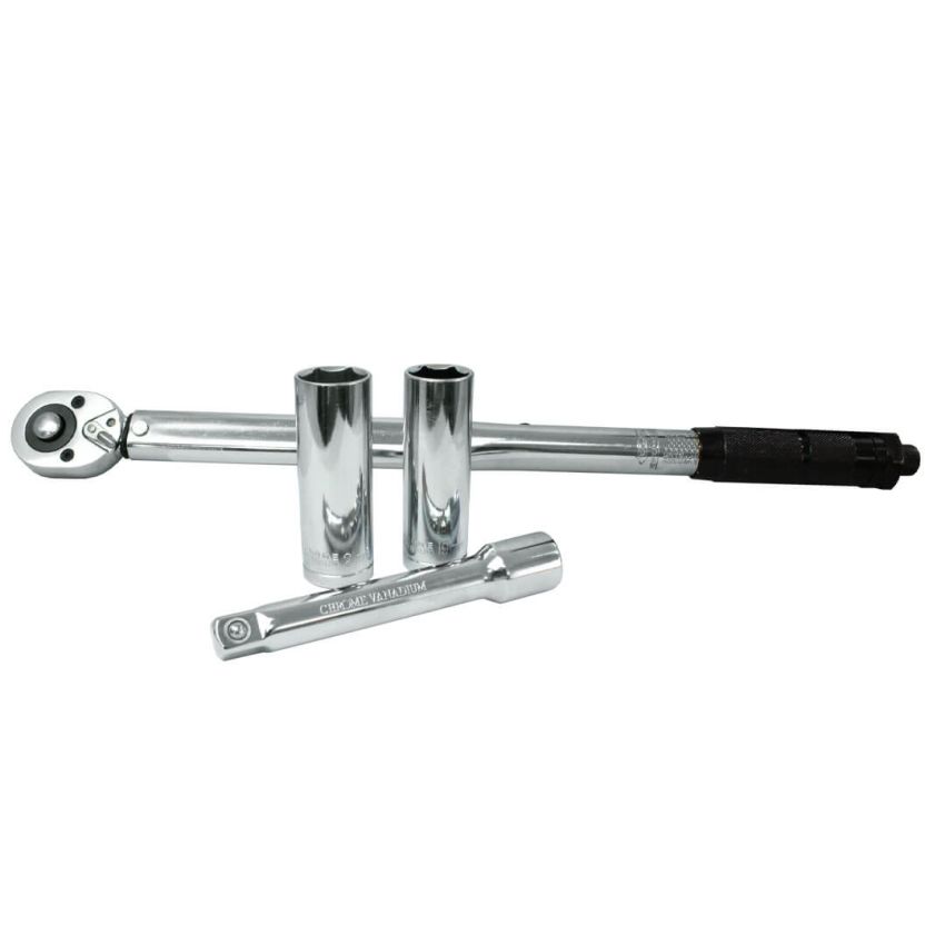 Torquímetro 28-210 N.m com Encaixe 1/2Pol - KTC-160201 - STROM