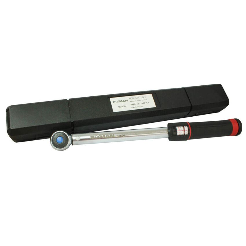 Torquímetro de Estalo Industrial Com Visor 10-60 N.m,1/2 Pol – B2506 - Fixman