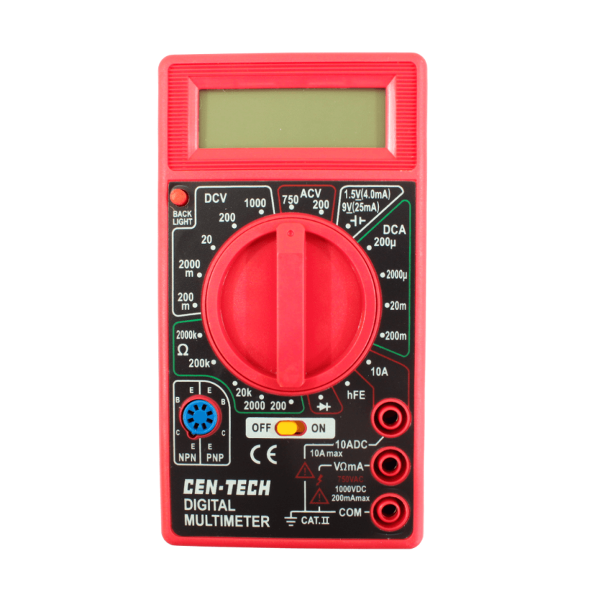 Multímetro Digital 7 Funções - Centech 92020