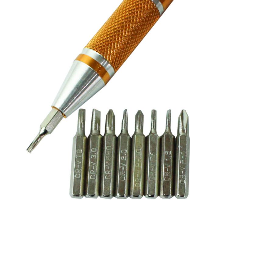 Jogo de 9 bits com chave canhão - 0605603 - Crownman