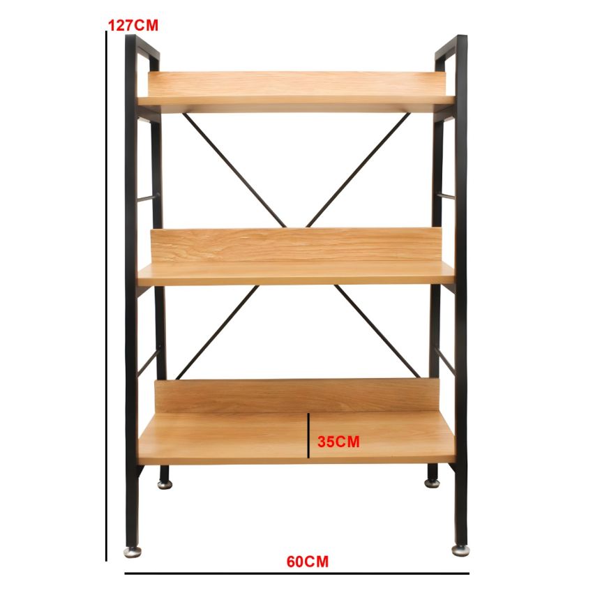 Estante para Livros no Estilo Escada c/ 3 Prateleiras - A-630