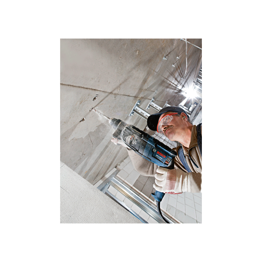 Martelete Rotativo Perfurador Rompedor Profissional 800w com Maleta - GBH 2-24D - Bosch