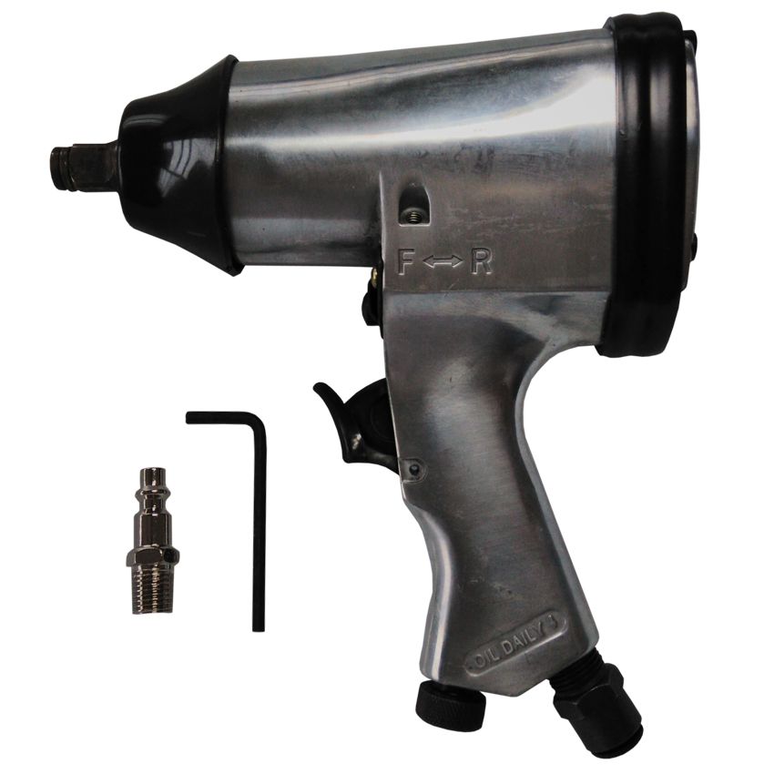 Chave de Impacto Pneumática de 1/2 Pol. 312Nm - 800054 - HF Ferramentas