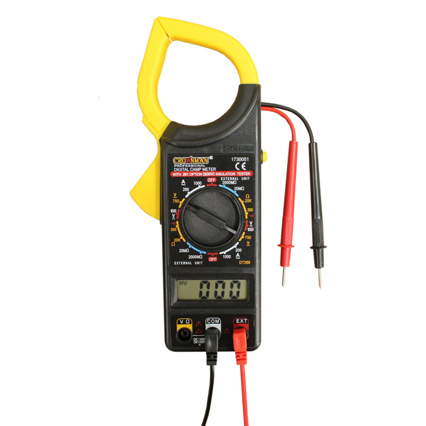 Alicate Amperímetro - 1730051 - Crownman