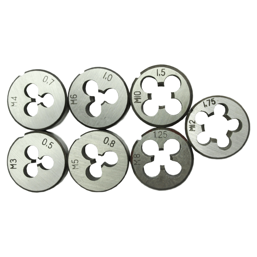 Jogo de Tarraxas com 8 peças- 0413128 - Crownman