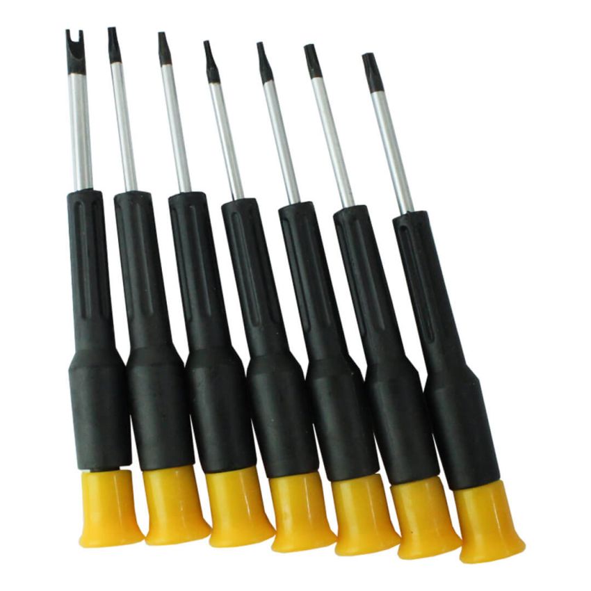 Jogo com 7 chaves de precisão (RELOJOEIRO) - 0610117 - Crownman