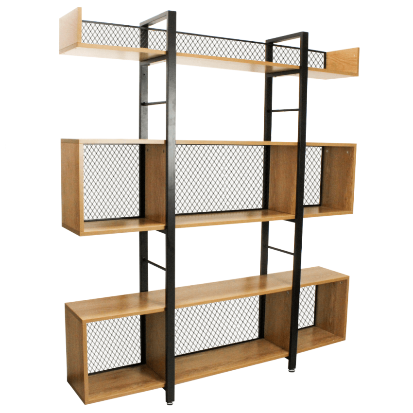 Estante para Livros c/ Diversos Compartimentos 1600 - PLANK S30