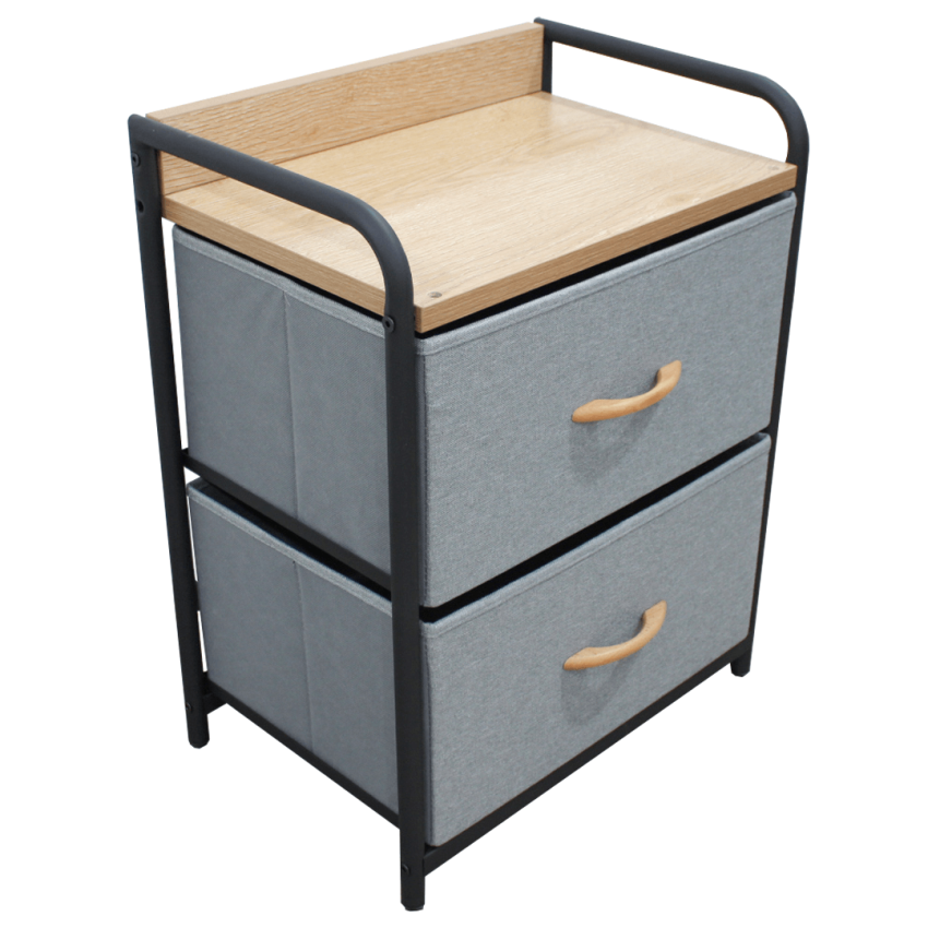 Móvel para Armazenamento c/ 2 Gavetas - Q-46