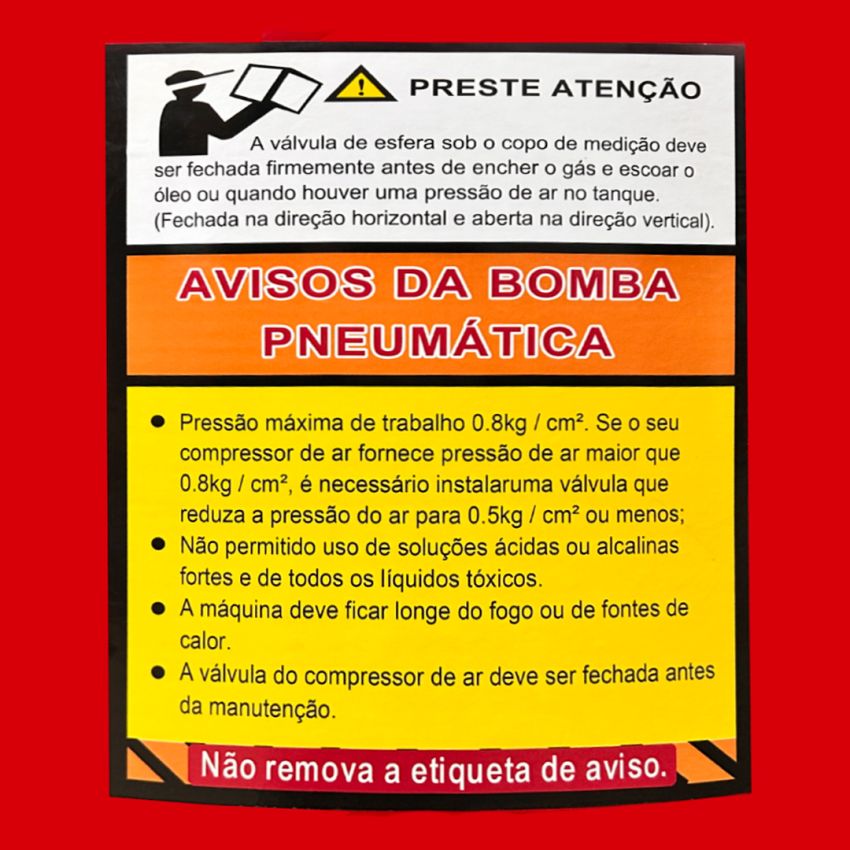 Coletor de Óleo Pressurizado 80L - ZT-066