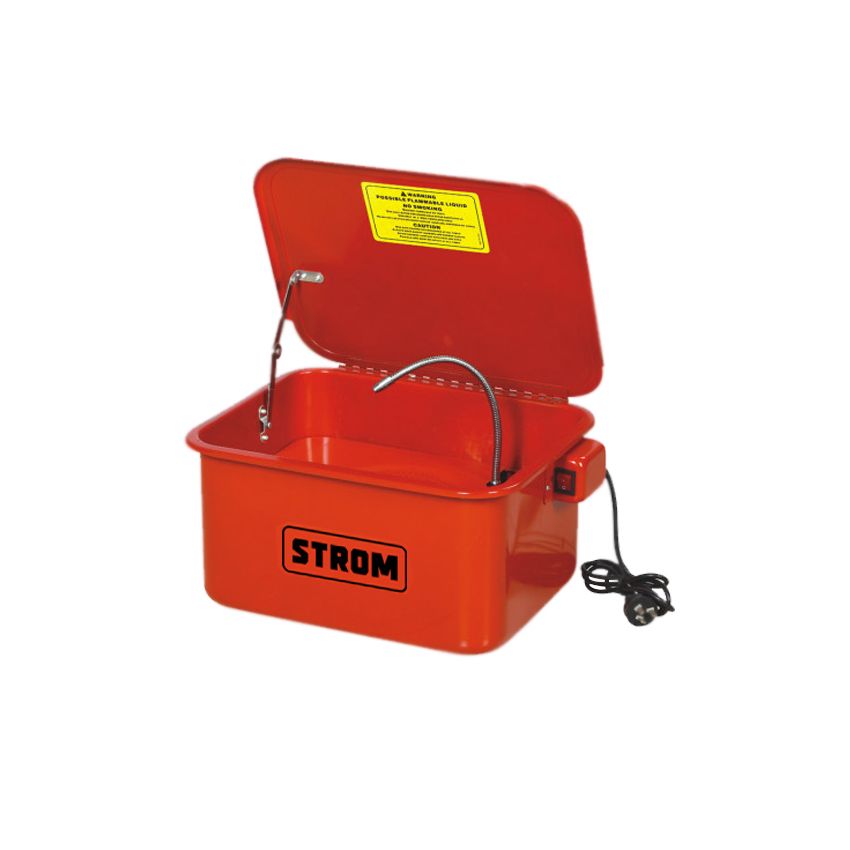 Lavadora De Peças Compacta Profissional De Bancada 110V 13 litros com Tampa - 87173/T670101/LD-D01035 - Strom