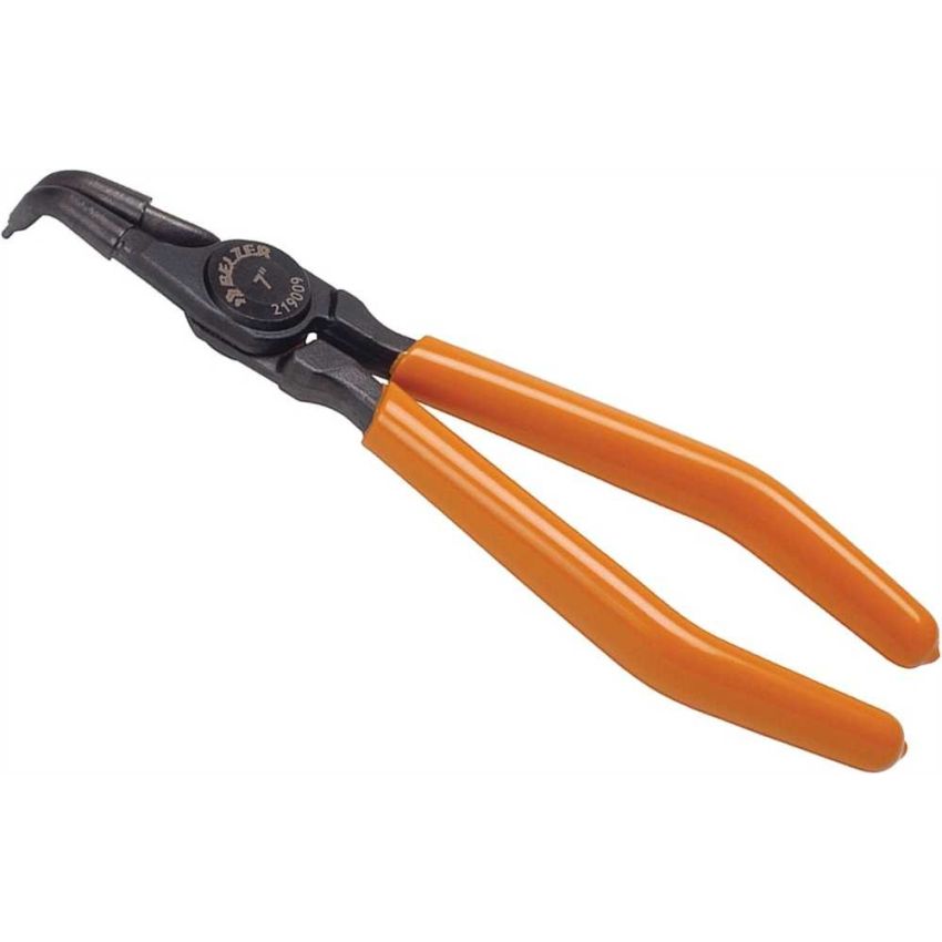 Alicate para Anéis Internos Bico Curvo 7 Pol - 219009B - Belzer