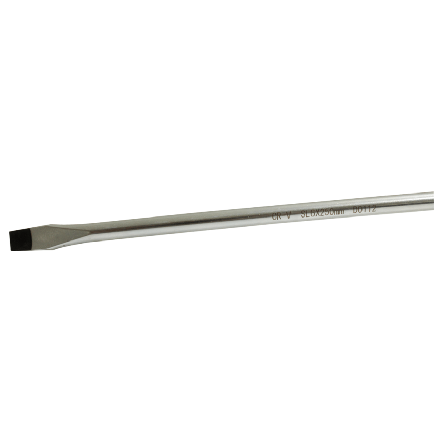 Chave de Fenda Longa com Cabo de Borracha 6.5mmx250mm- D0112 - Fixman