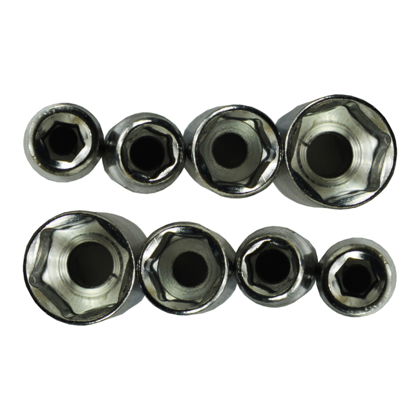 Jogo de bits e soquete com 25 peças - 0606325 - Crownman