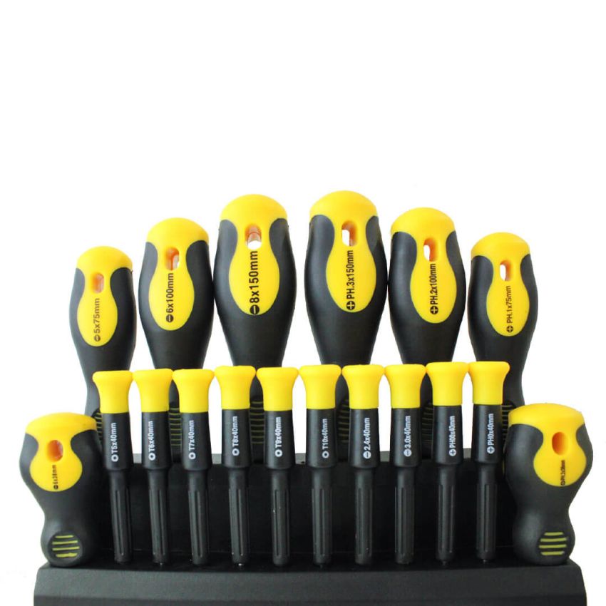 Jogo de chaves com 18 peças - 0606018 - Crownman