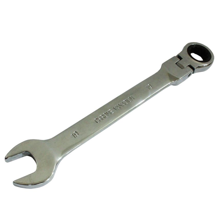 Chave Combinada Móvel com Catraca 19mm - 0412119 - Crownman