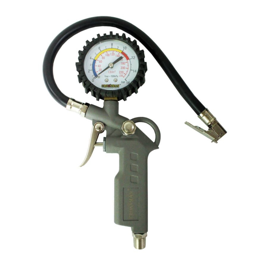 Calibrador de Ar para Pneus - 1637005 - Crownman