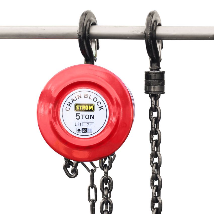 Talha manual 5 Toneladas com Corrente de 3,0 Metros – 97834 – STROM