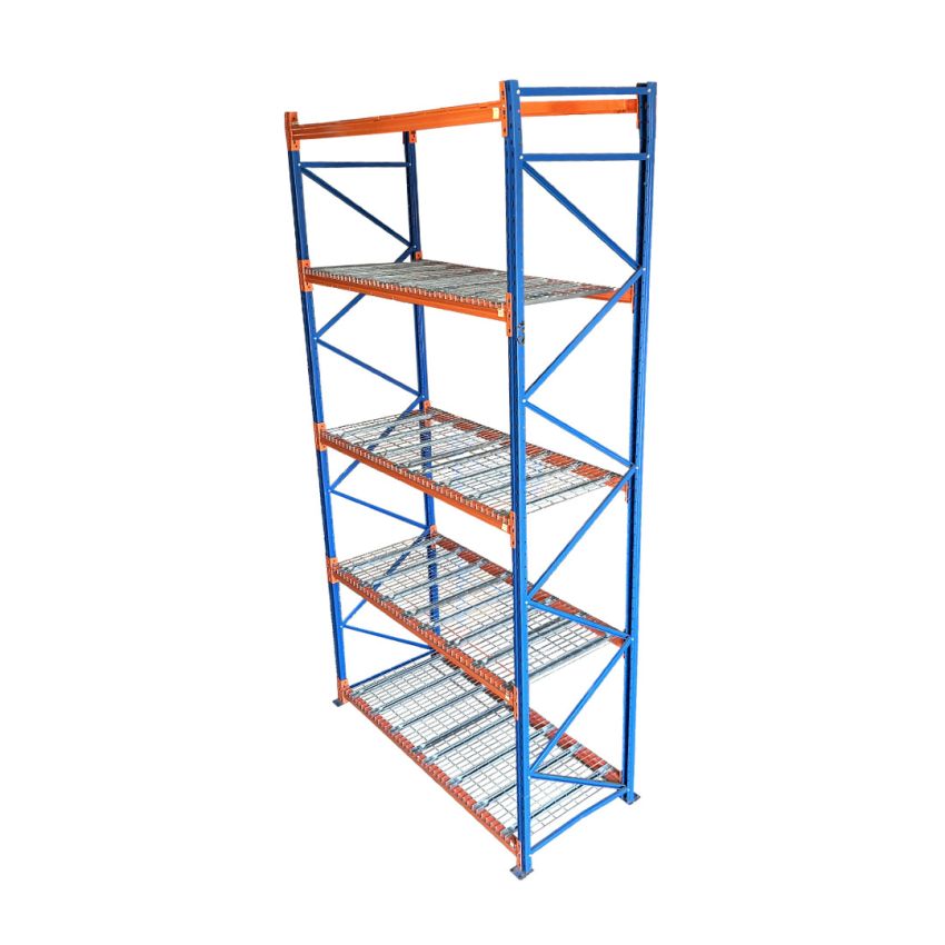 Conjunto de Porta Paletes Modular Galvanizado 3000kg por Prateleira - 3000644G - STROM