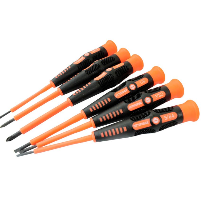 Jogo de Chave de Fenda de Precisão, 6 peças - 96075 Pittsburgh