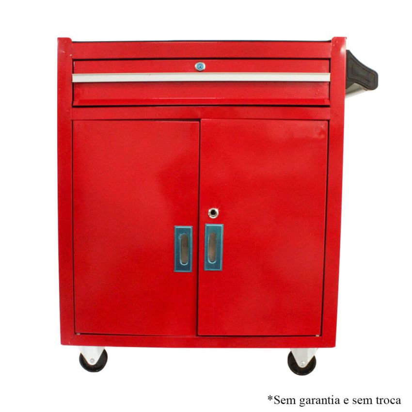 Carrinho para Ferramentas com 1 Gaveta e 2 Portas - Openbox