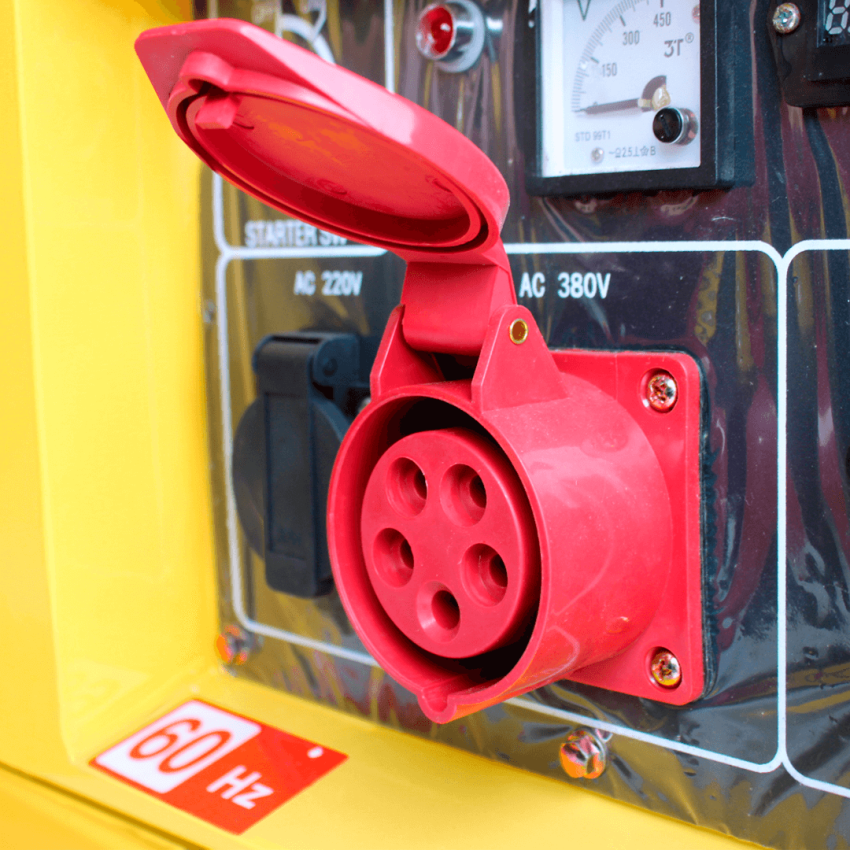 Gerador de Energia a Diesel 5KW, Silencioso DG6LN-3P Trifásico 220/380v – STROM