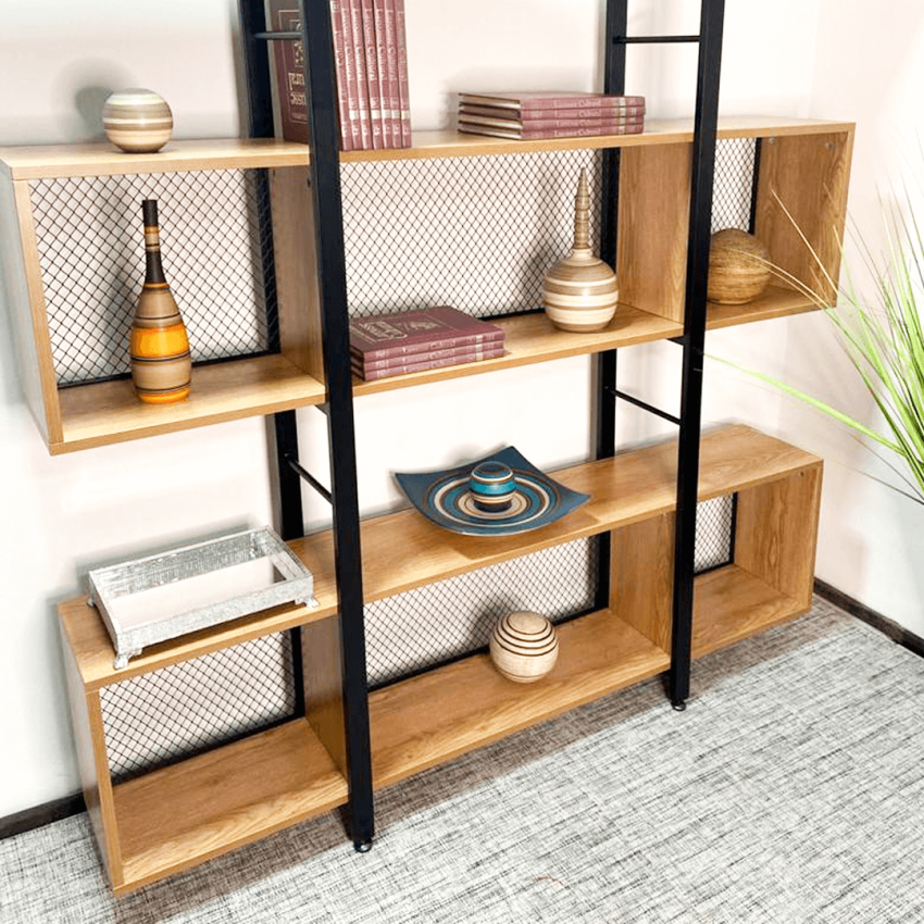 Estante para Livros c/ Diversos Compartimentos 1600 - PLANK S30