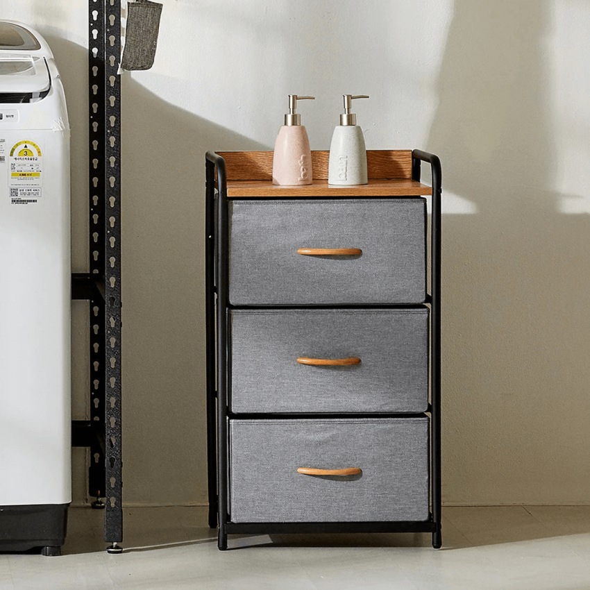 Móvel para Armazenamento c/ 3 Gavetas - Q-47