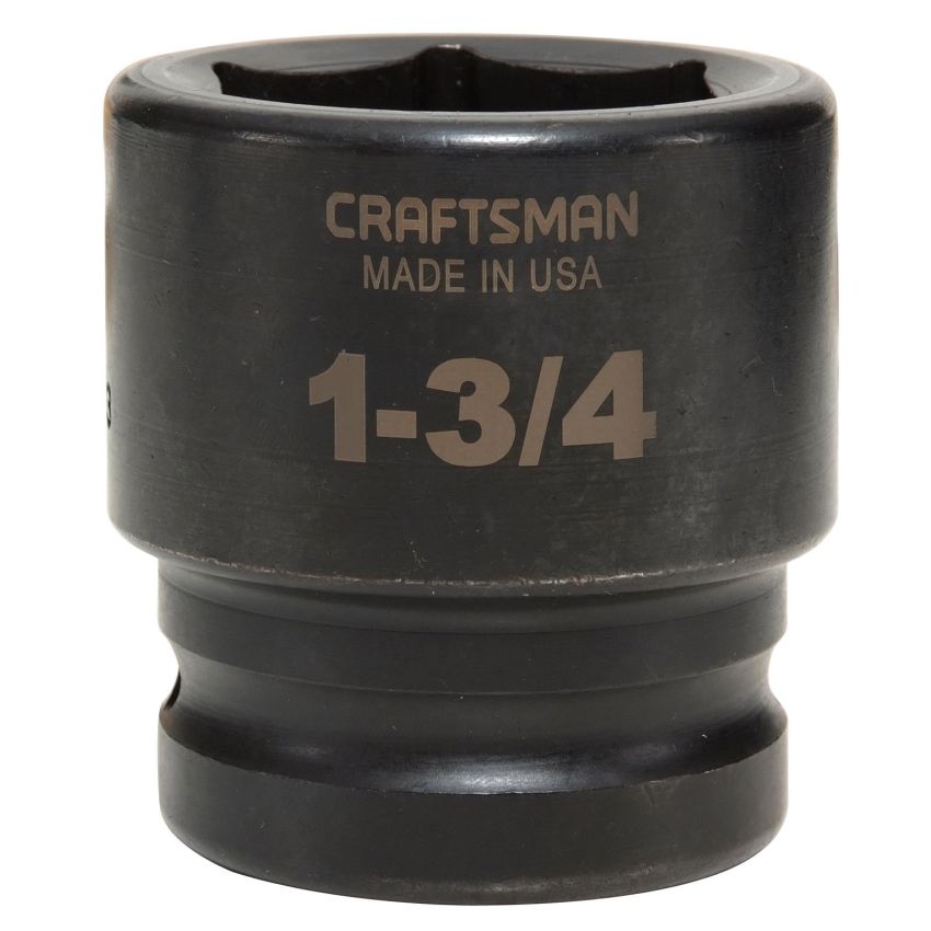 Soquete Impacto Curto 1-3/4, 6 pontas, Encaixe 1'' - Craftsman 15063