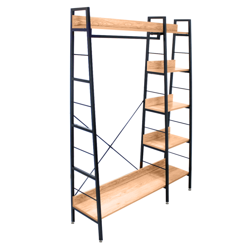 Conjunto Guarda Roupa no Estilo Escada - AD-023-1H5T