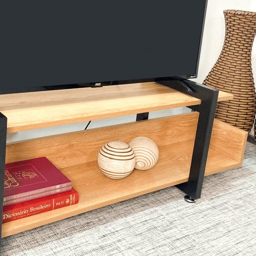 Estante Cercada para Sala de Estar 1500 - PLANK L10