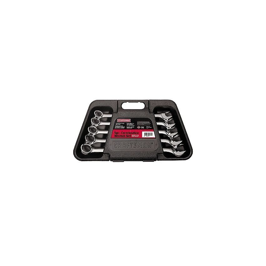 Conjunto Chave Combinada Grande 12 Pontas 5 Peças Métrico - Craftsman 46940