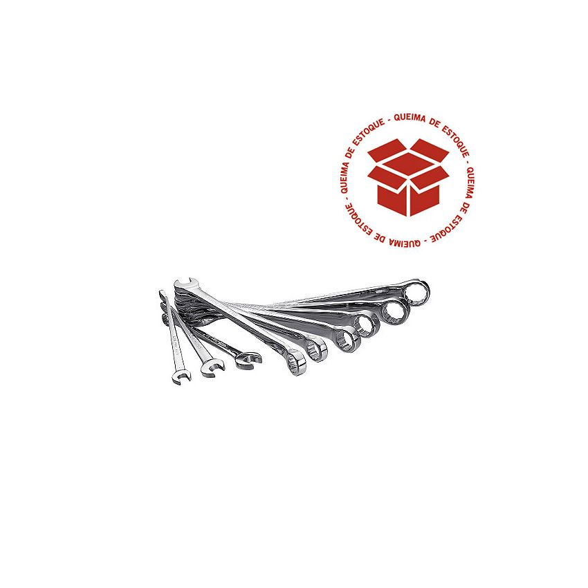 Jogo de Chaves Torcidas (cross Force) 9pçs – 83110 – Craftsman