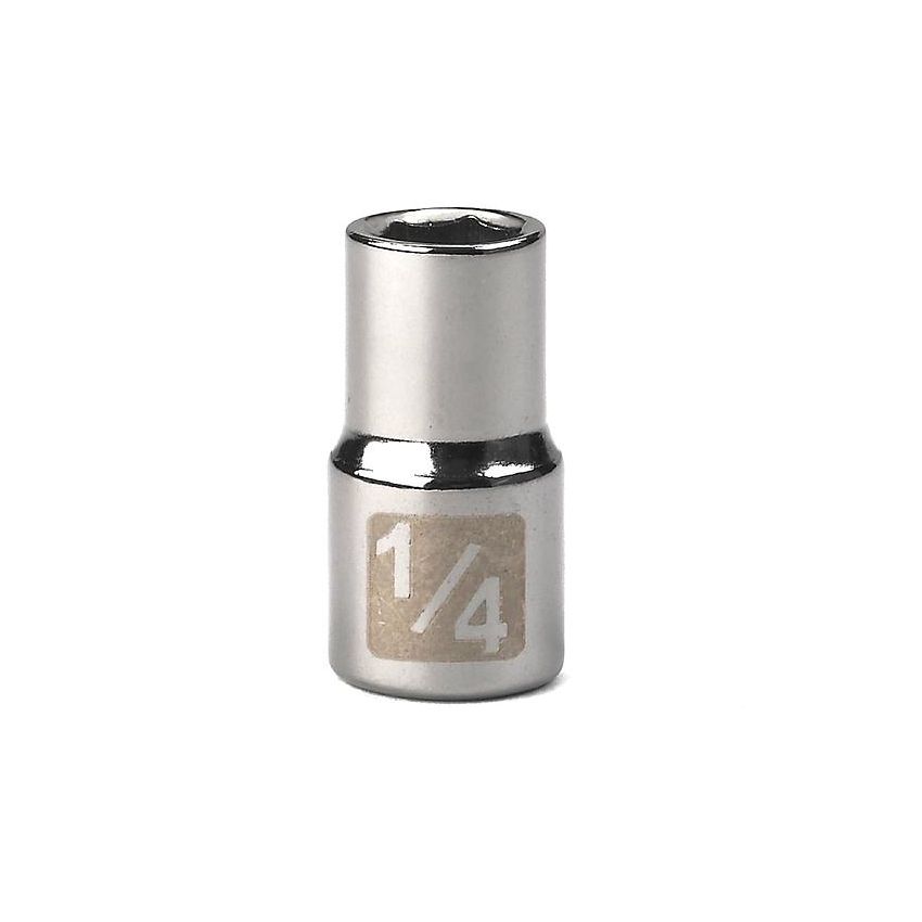 Soquete Curto 1/4, 6 Pontas, Encaixe 1/4 - 34592 - Craftsman