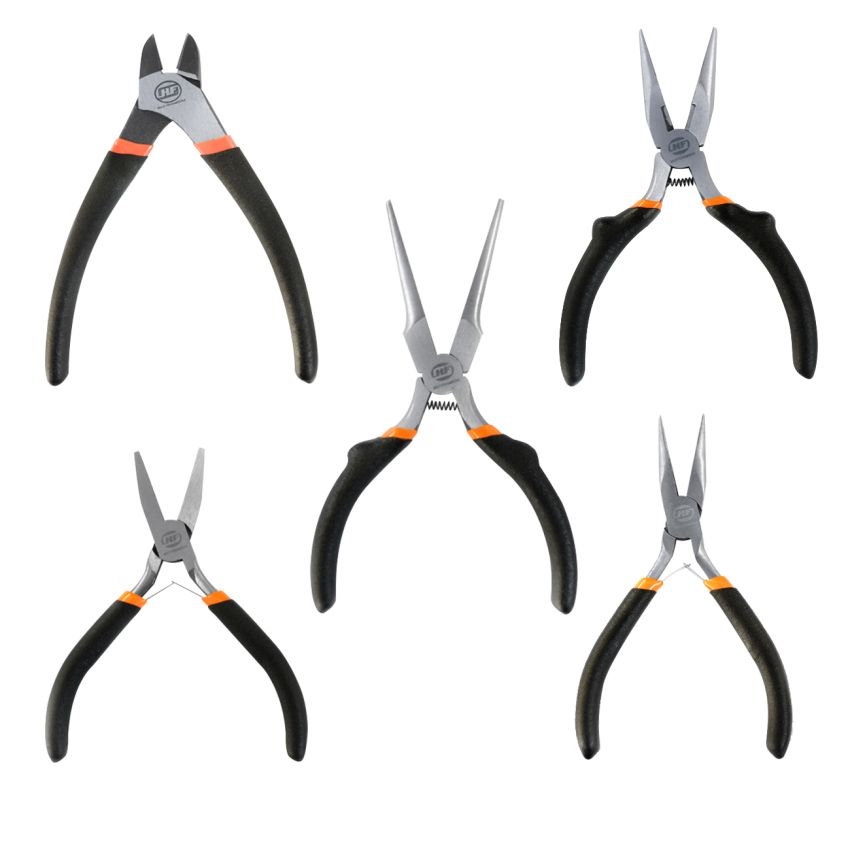 Jogo de Alicates Profissionais com 5 peças - ALIC1 - HF Ferramentas