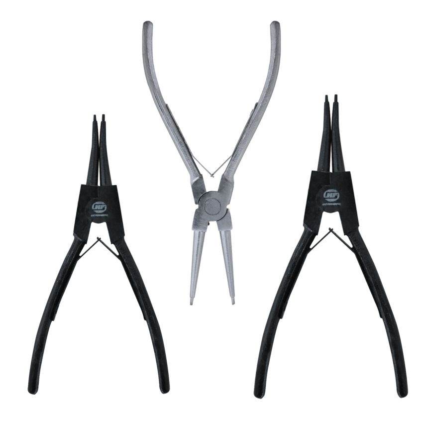 Jogo de Alicates Profissionais para Anel com 3 peças – ALIC5 – HF Ferramentas