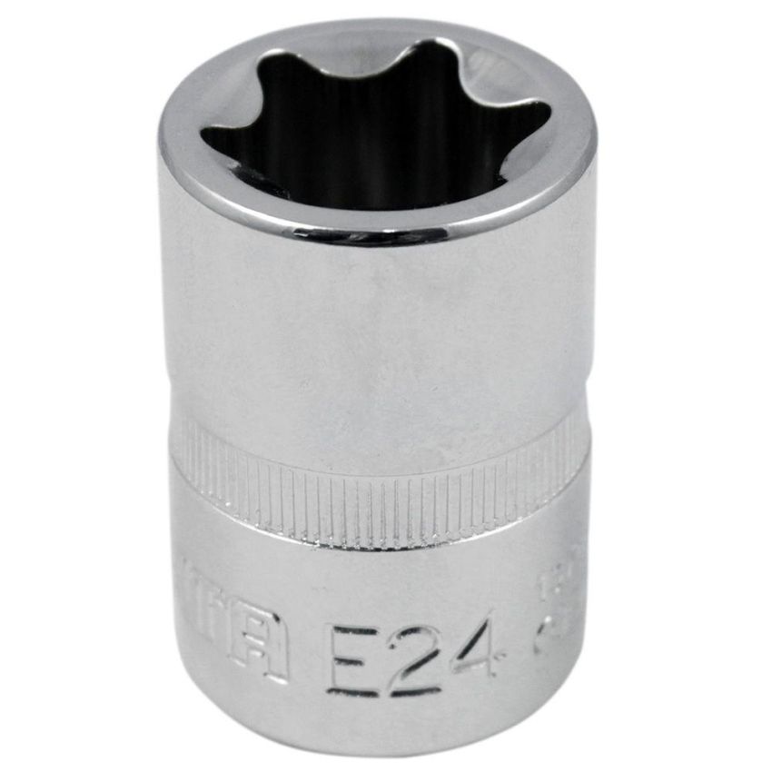 Soquete Torx 1/2 Polegadas E24 - Sata ST13708SC