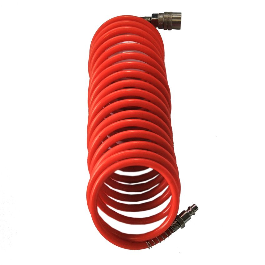 Mangueira De Ar Espiral em PU 3,5 metros – 88800006 – HF Ferramentas