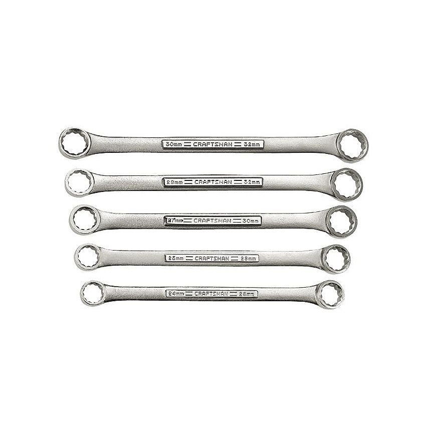 Jogo de Chave Estrela Reta métrico 5 pçs-43093-Craftsman