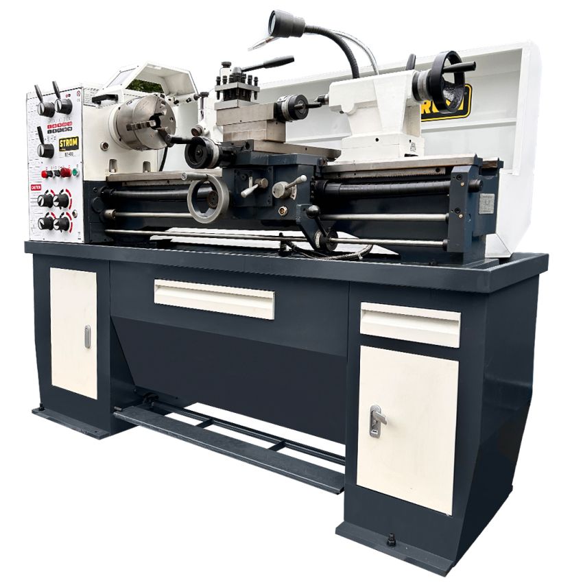Torno Mecânico Profissional de Bancada STROM 380v - 400MM - BT400