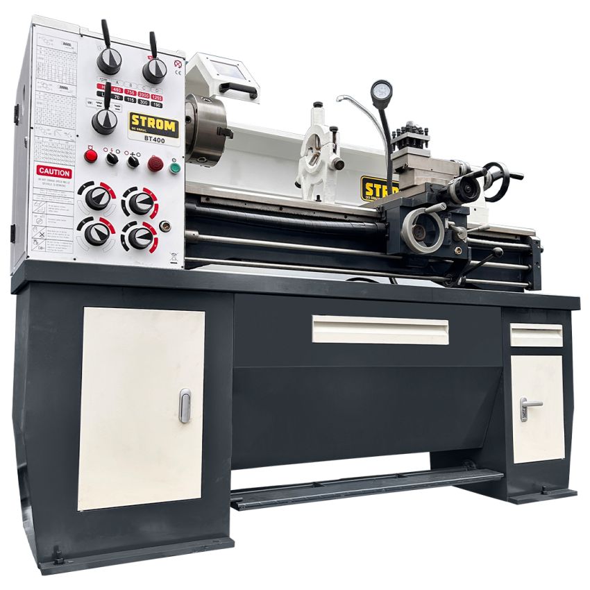 Torno Mecânico Profissional de Bancada STROM 380v - 400MM - BT400