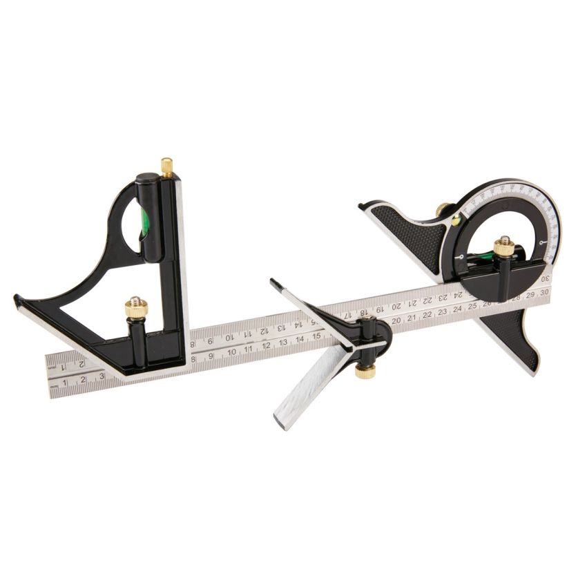 Esquadro transferidor com Nível 12
