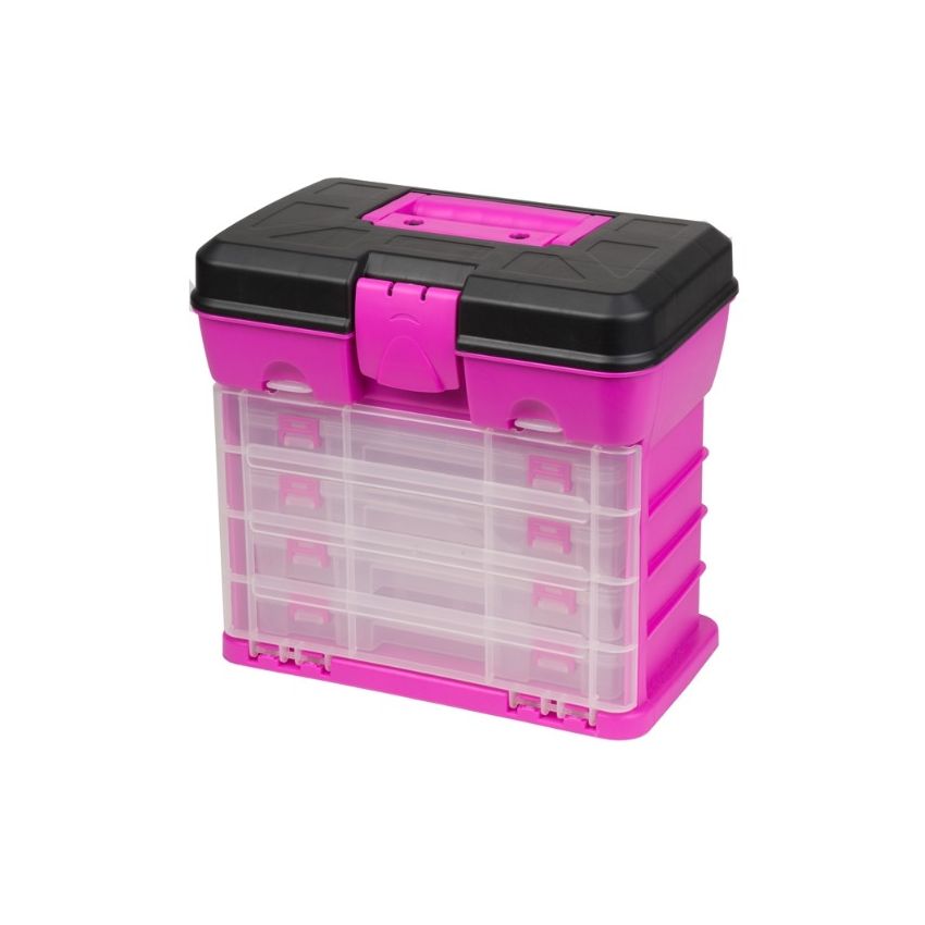 Caixa Organizadora Portátil - 40895 - Pink Box Tools