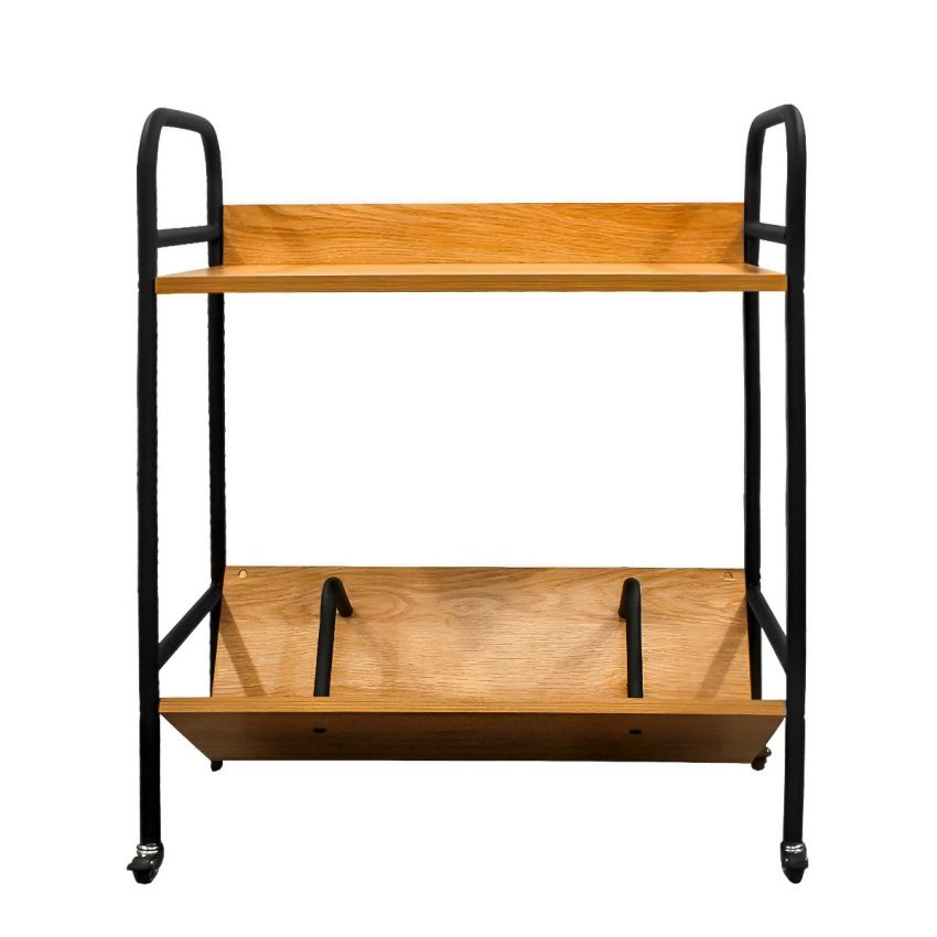 Estante para Livros c/ Rodas - Q-1206-2F