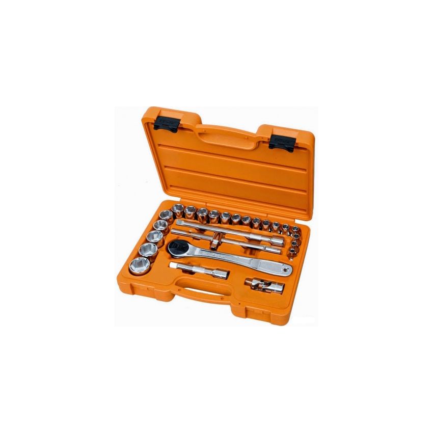 Jogo de Soquetes Sextavados e Acessórios 1/2 em Estojo - 923A/C25 Beta