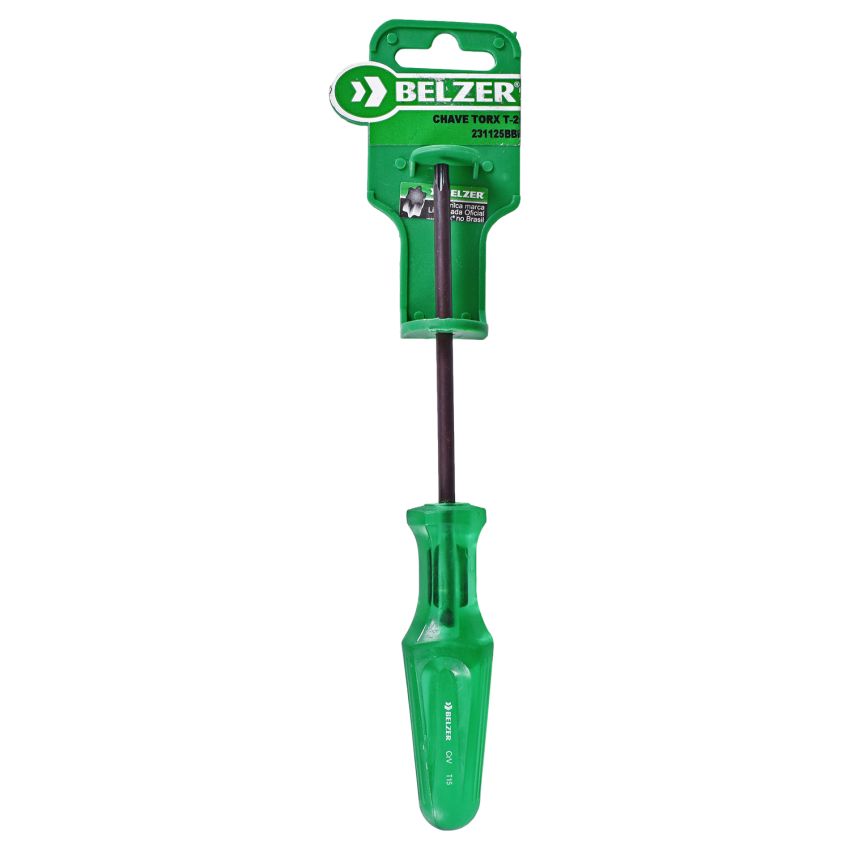 Chave Torx Reta Ergonomica T-10 - 231110BBR - Belzer